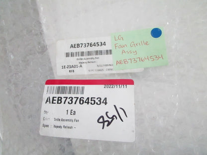 *NEW OEM* 0820 LG Fan Grille Assy AEB73764534