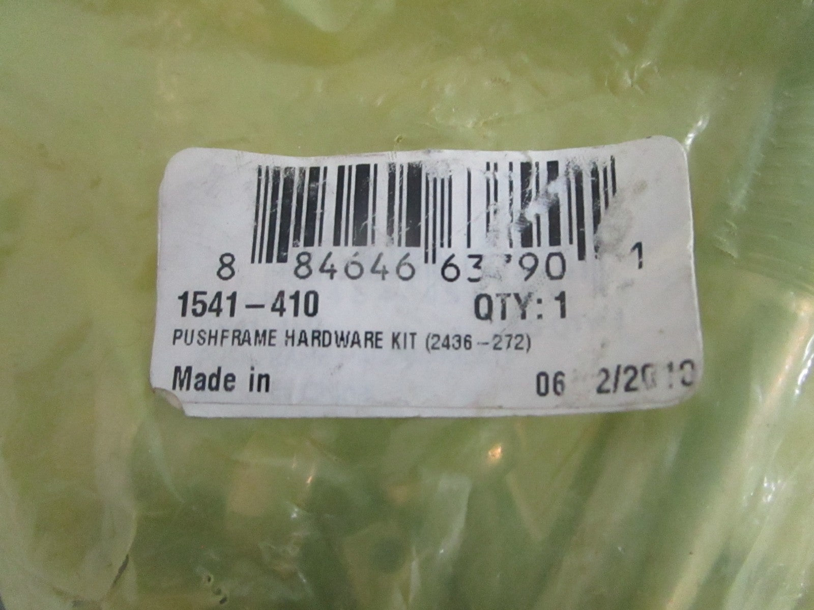 *NEW OEM* 0820 Arctic Cat Push Frame Hardware Kit 1541-410