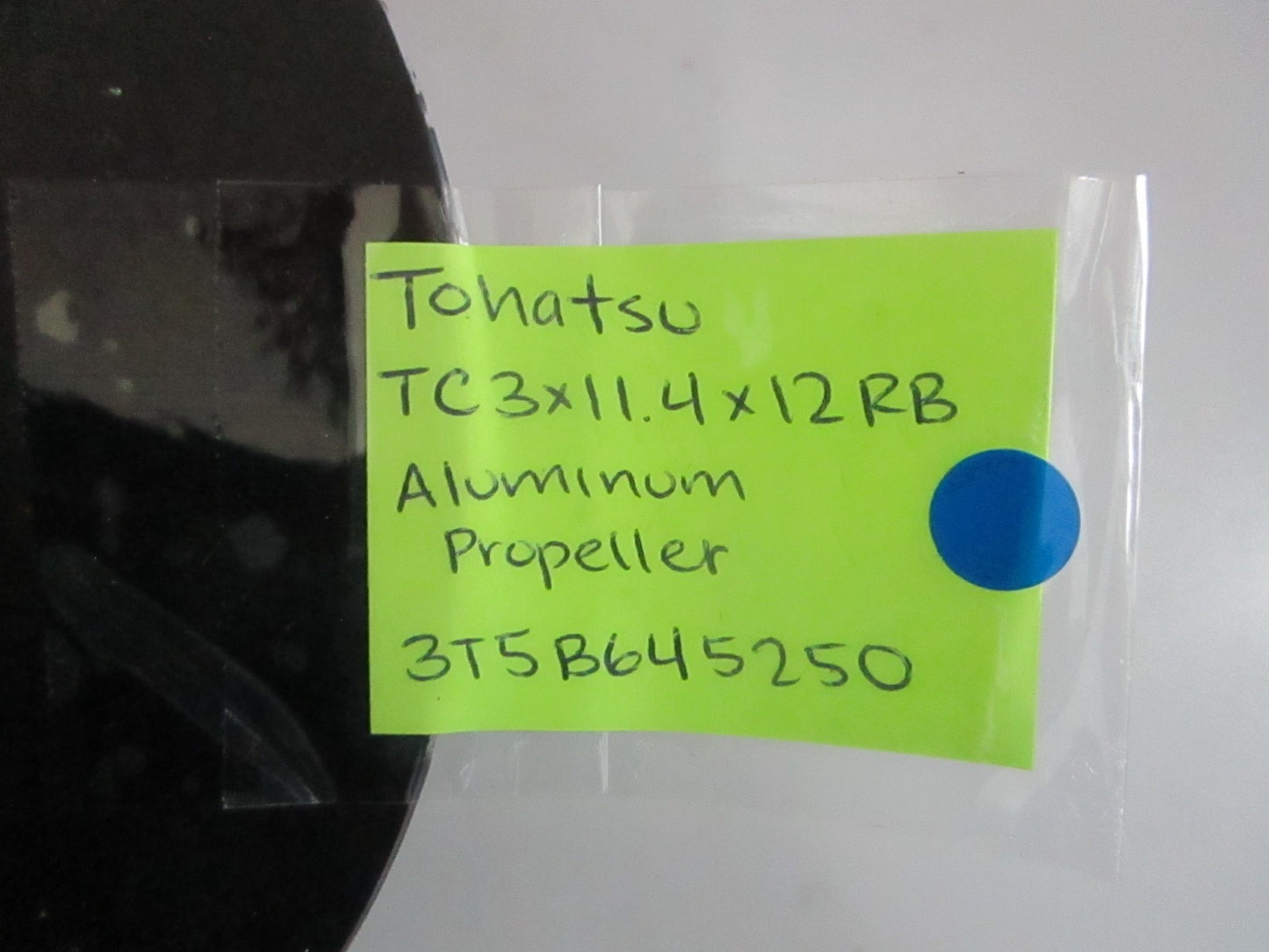 NEW OEM 3T5B645250 Tohatsu TC3×11.4×12RB Aluminum Propeller 0820