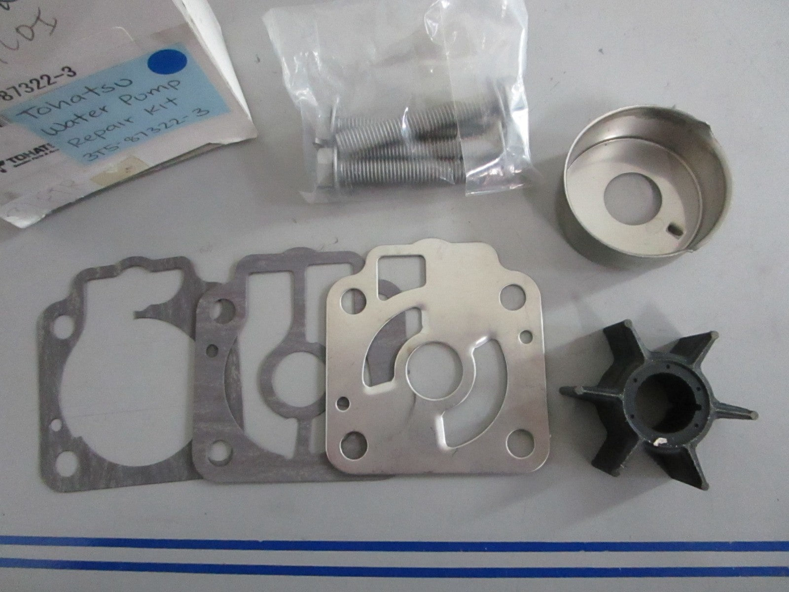 NEW OEM 3T5-87322-3 Tohatsu Water Pump Repair Kit 0820
