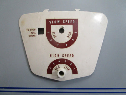 *NEW OEM* 0820 OMC Johnson Evinrude Front Panel Cover 376914 0376914 304313