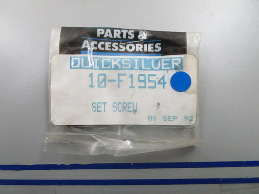 *NEW OEM* 0840 Mercury Quicksilver Set Screw 10-F1954