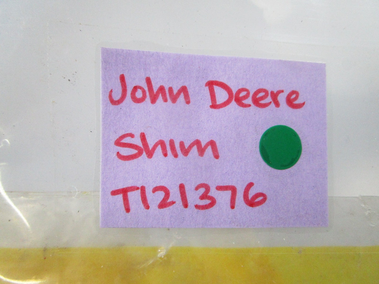 NEW OEM T121376 John Deere Shim 0810