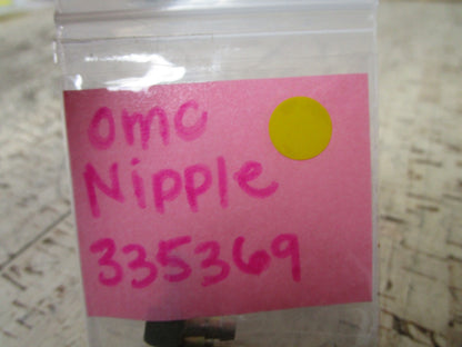 *NEW OEM* 0720 OMC Johnson Evinrude Nipple 335369 0335369