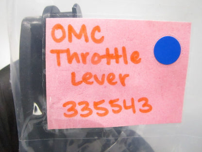 *NEW OEM* 0810 OMC Johnson Evinrude Throttle Lever 335543 0335543