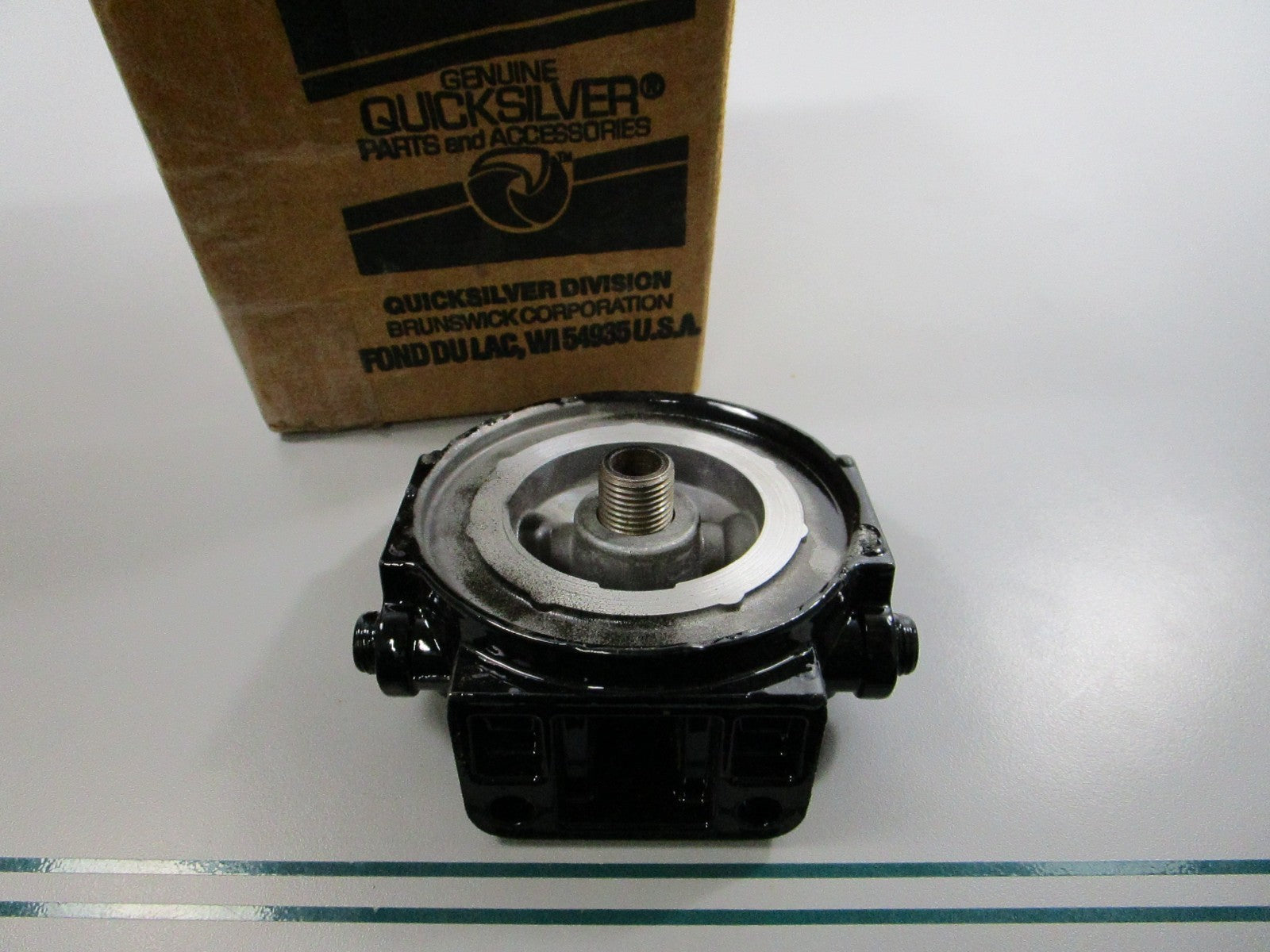 NEW OEM 89876A3 Mercury Quicksilver Fuel Filter Base 0810