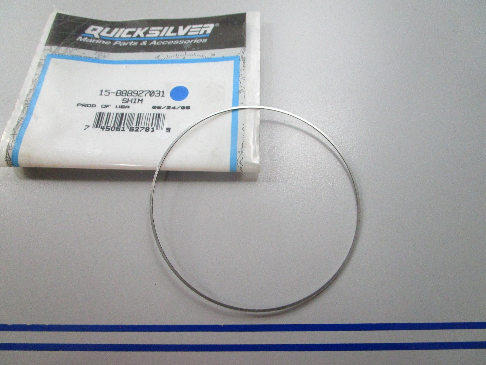 NEW OEM 15-888927031 Mercury Quicksilver Shim 0810
