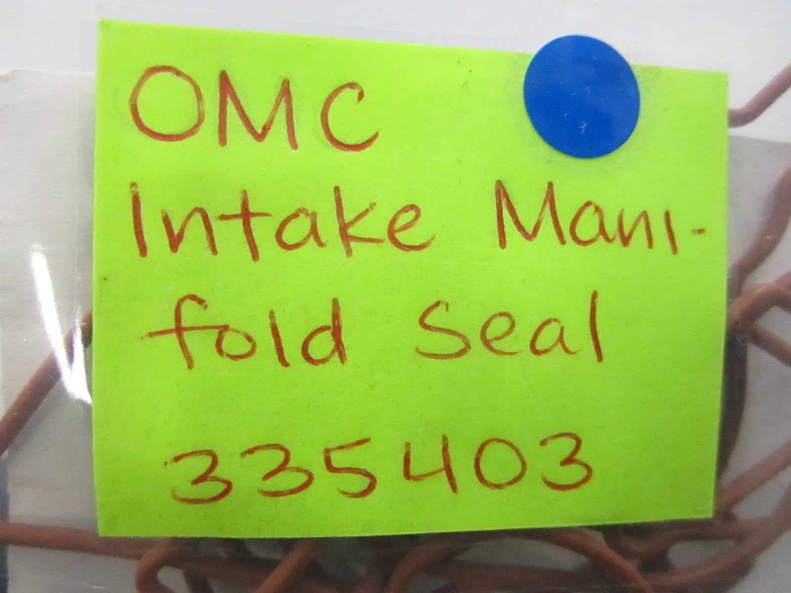 *NEW OEM* 0810 OMC Johnson Evinrude Intake Manifold Seal 335403 0335403