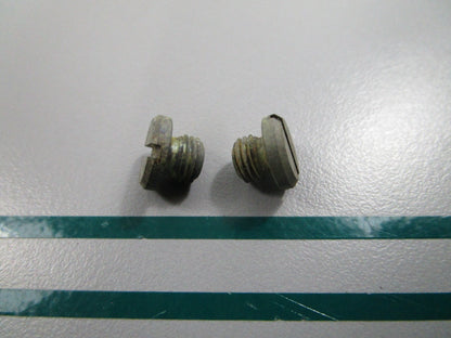 NEW OEM (LOT OF 2) 317501 0317501 OMC Johnson Evinrude Screw Plug *Rusty* 0810