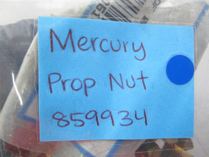NEW OEM 859934 Mercury Quicksilver Prop Nut 0810
