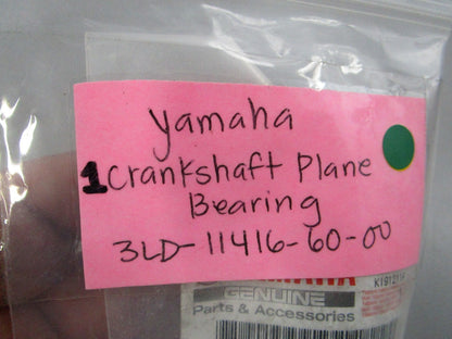 NEW OEM 3LD-11416-60-00 Yamaha Crankshaft Plane Bearing 1 0810