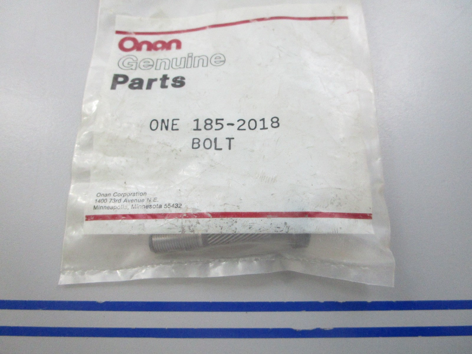 NEW OEM 185-2018 Onan Bolt 0810