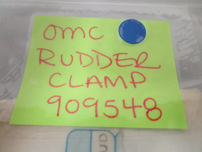 NEW OEM 909548 0909548 OMC Johnson Evinrude Rudder Clamp 0810