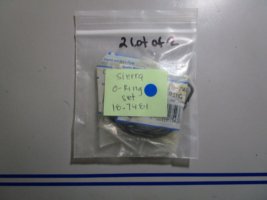 *NEW* (LOT OF 2) 0770 Sierra 0-Ring Set 18-7481