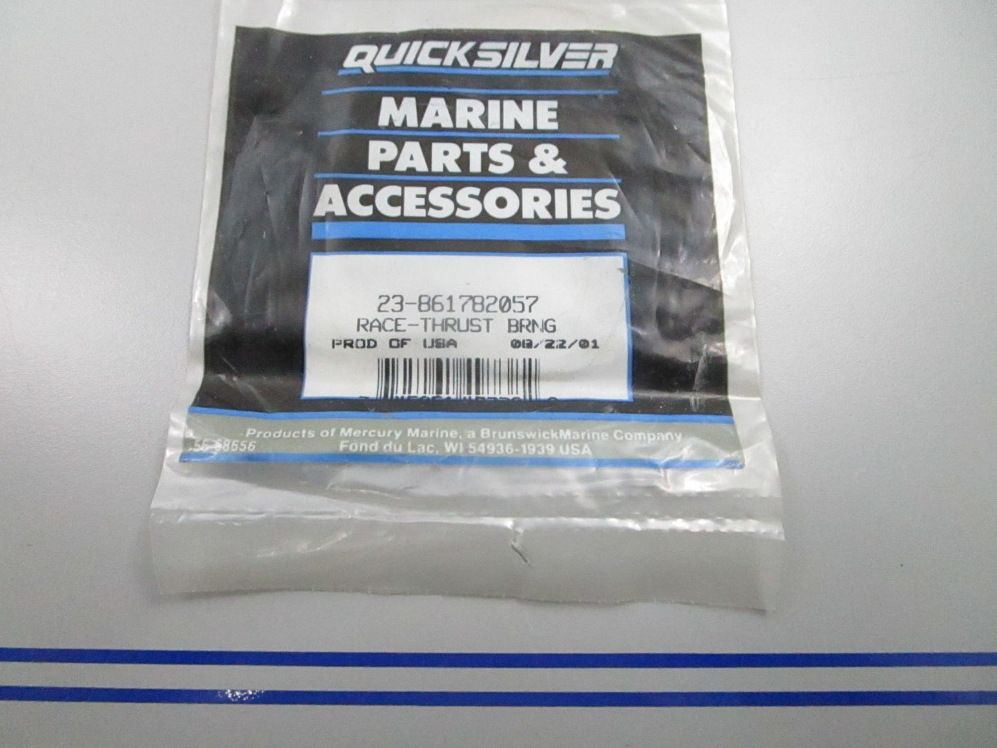 *NEW OEM* 0810 Mercury Quicksilver Thrust Bearing Race 23-861782057