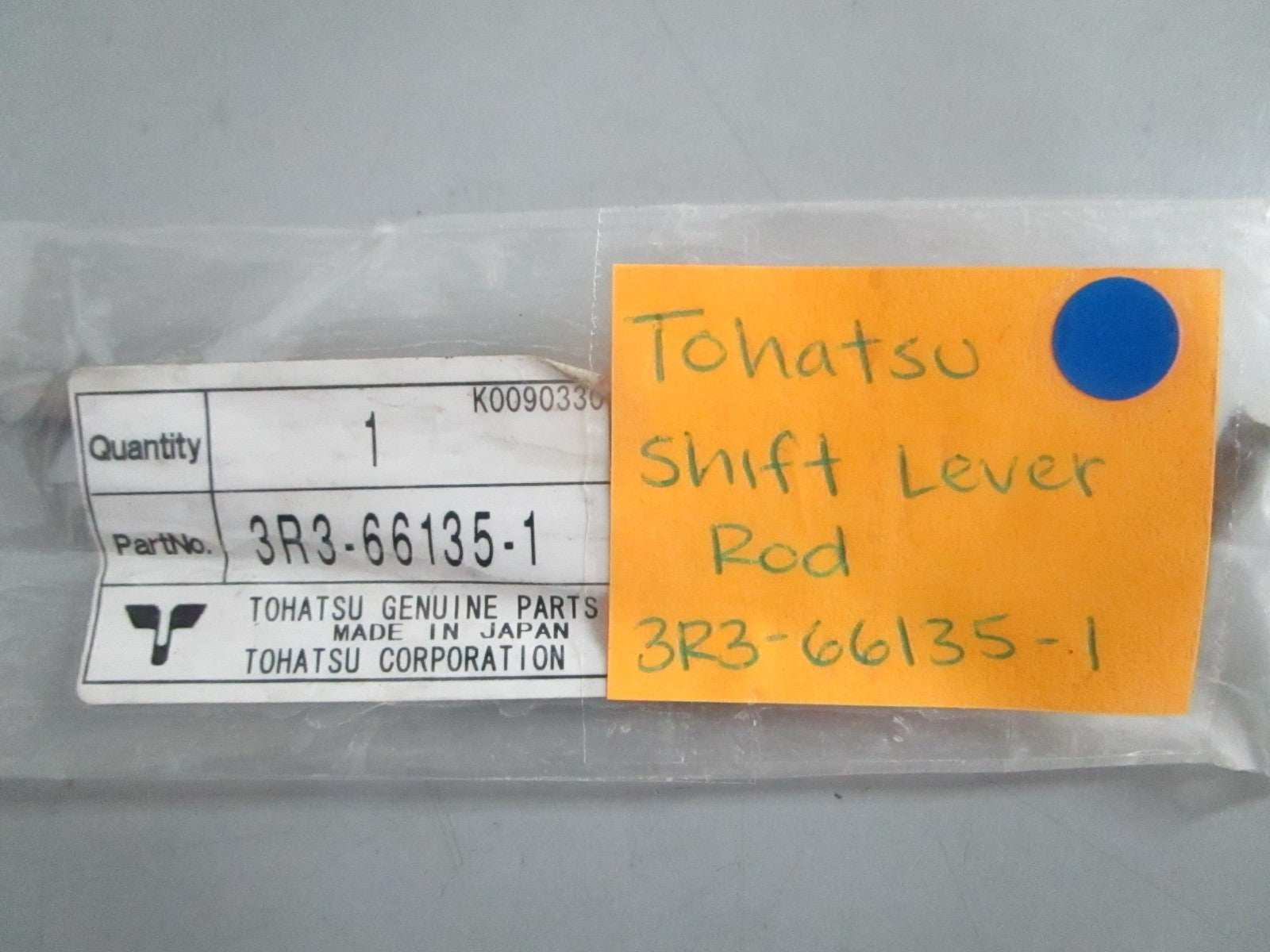 NEW OEM 3R3-66135-1 Tohatsu Shift Lever Rod 0820
