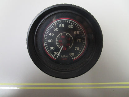 *NEW* 0810 Teleflex 80 MPH Speedometer 53226