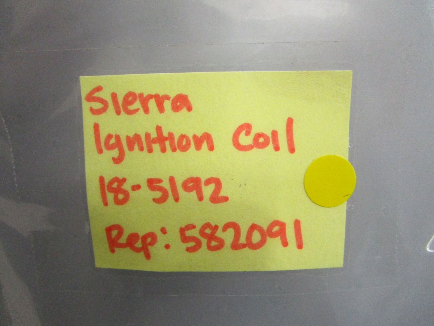 *NEW* 0820 Sierra Ignition Coil 18-5192 Replaces: 582091