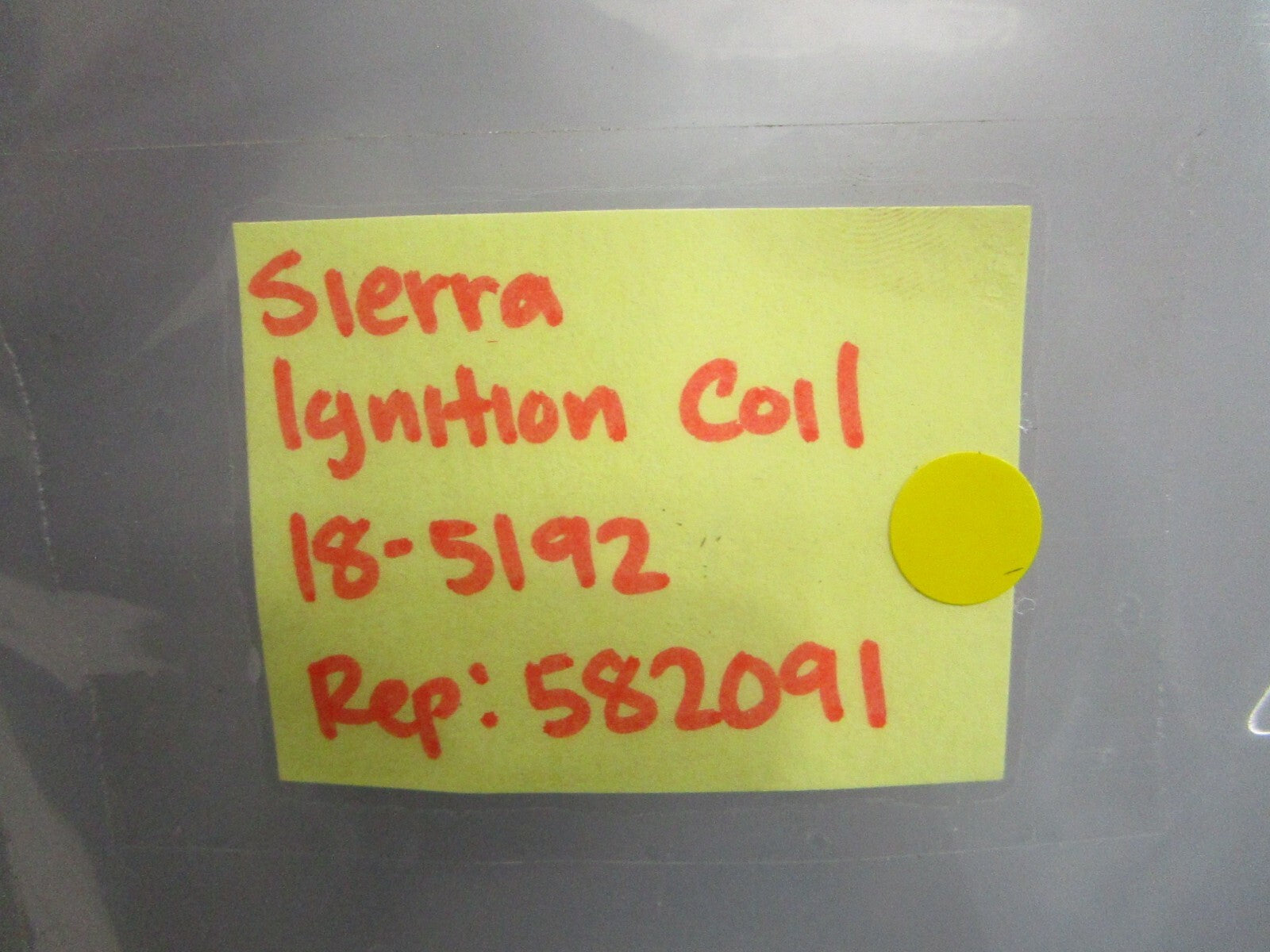*NEW* 0820 Sierra Ignition Coil 18-5192 Replaces: 582091