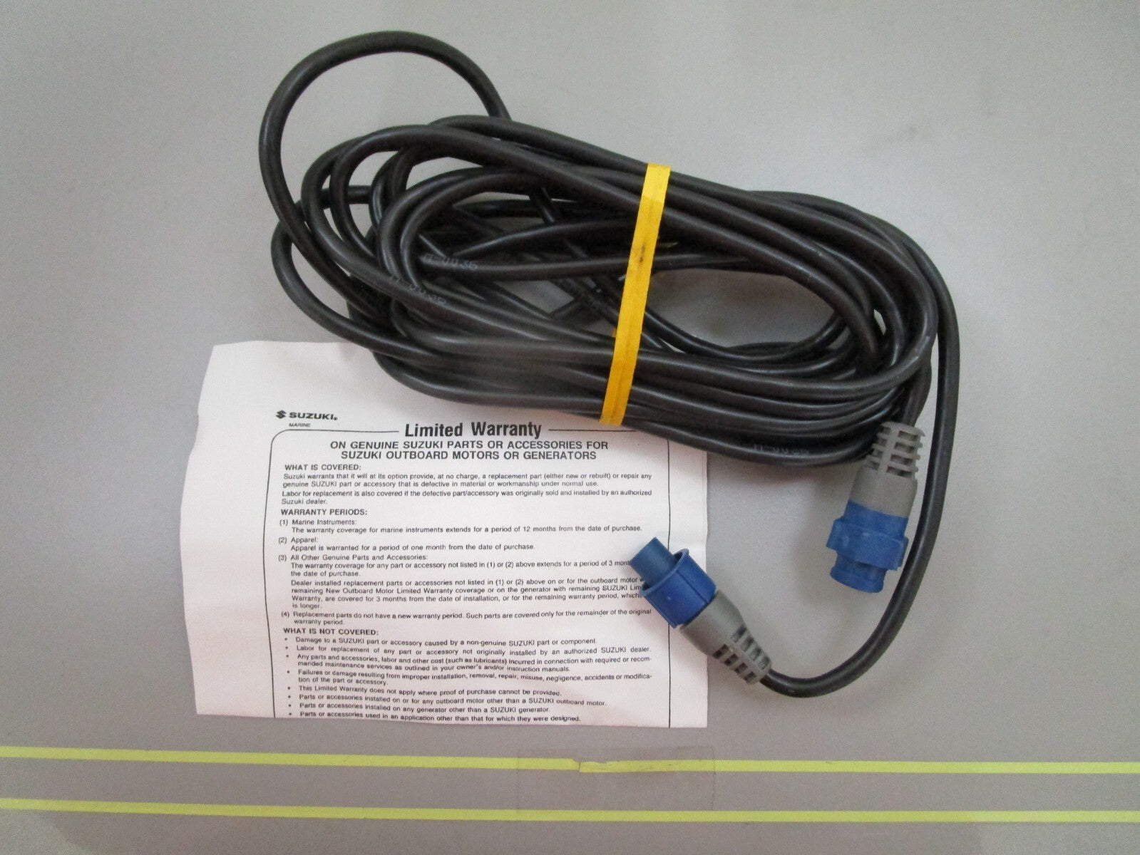 *NEW OEM* 0810 Suzuki Lowrance 15' NMEA Ext. Cable 990C0-88007 N2K-EXT-15BL