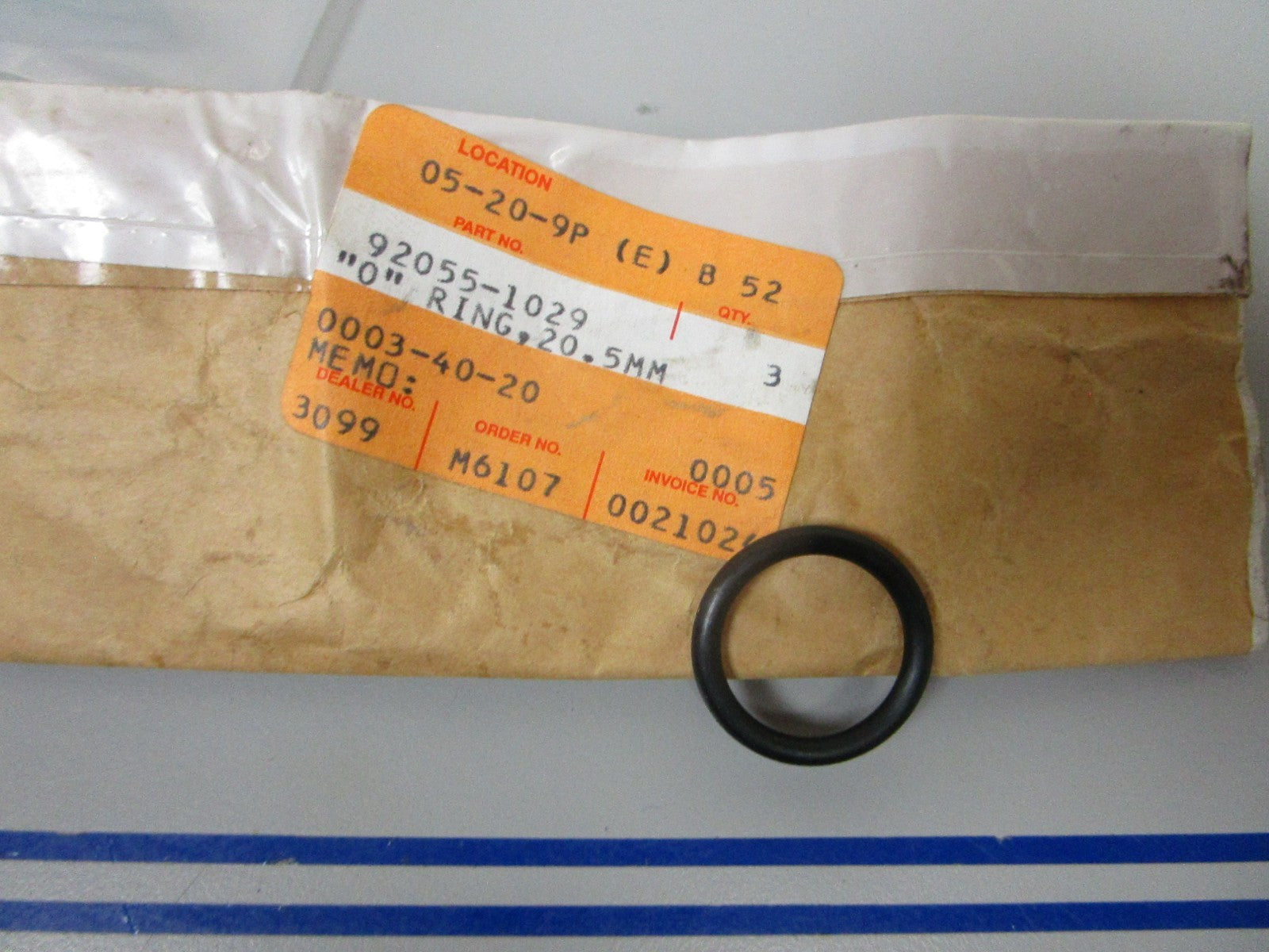 *NEW OEM* 0810 Kawasaki O-Ring 92055-1029