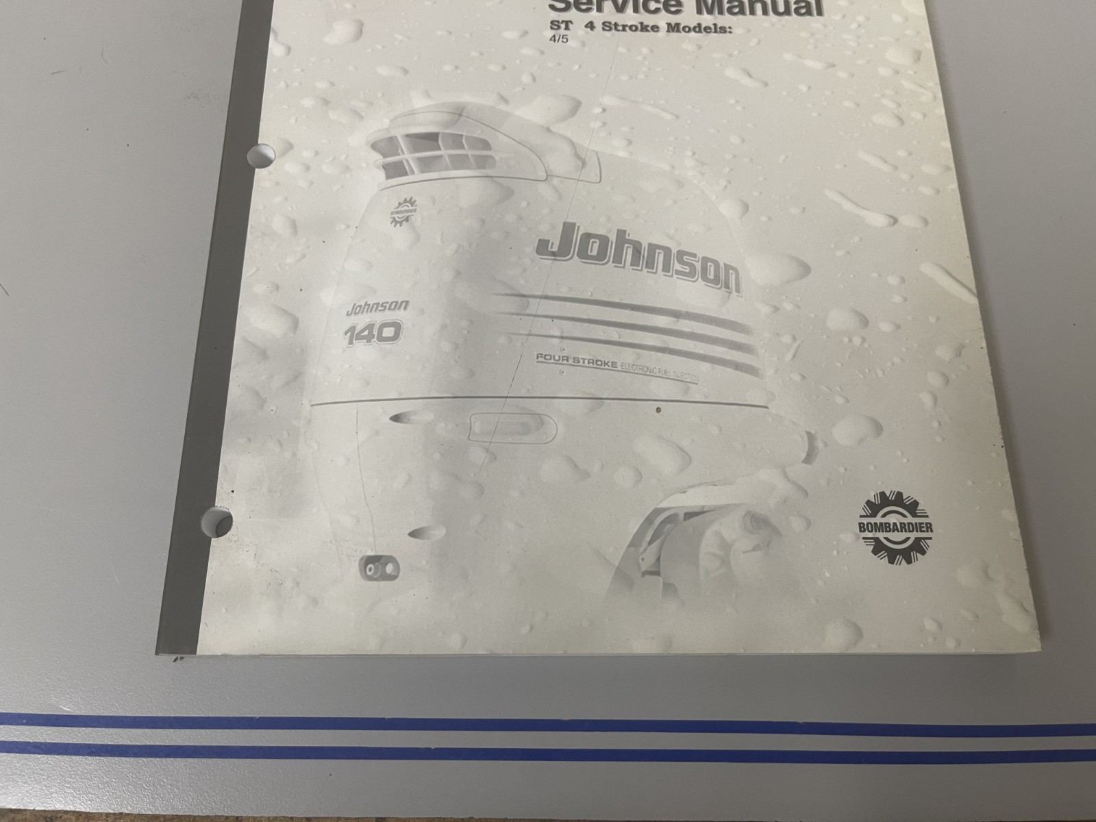 *NEW OEM* 0670 Johnson Evinrude Four Stroke 4-5 HP Service Manual 5005472