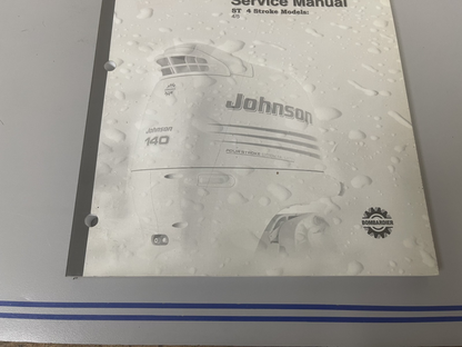 *NEW OEM* 0670 Johnson Evinrude Four Stroke 4-5 HP Service Manual 5005472
