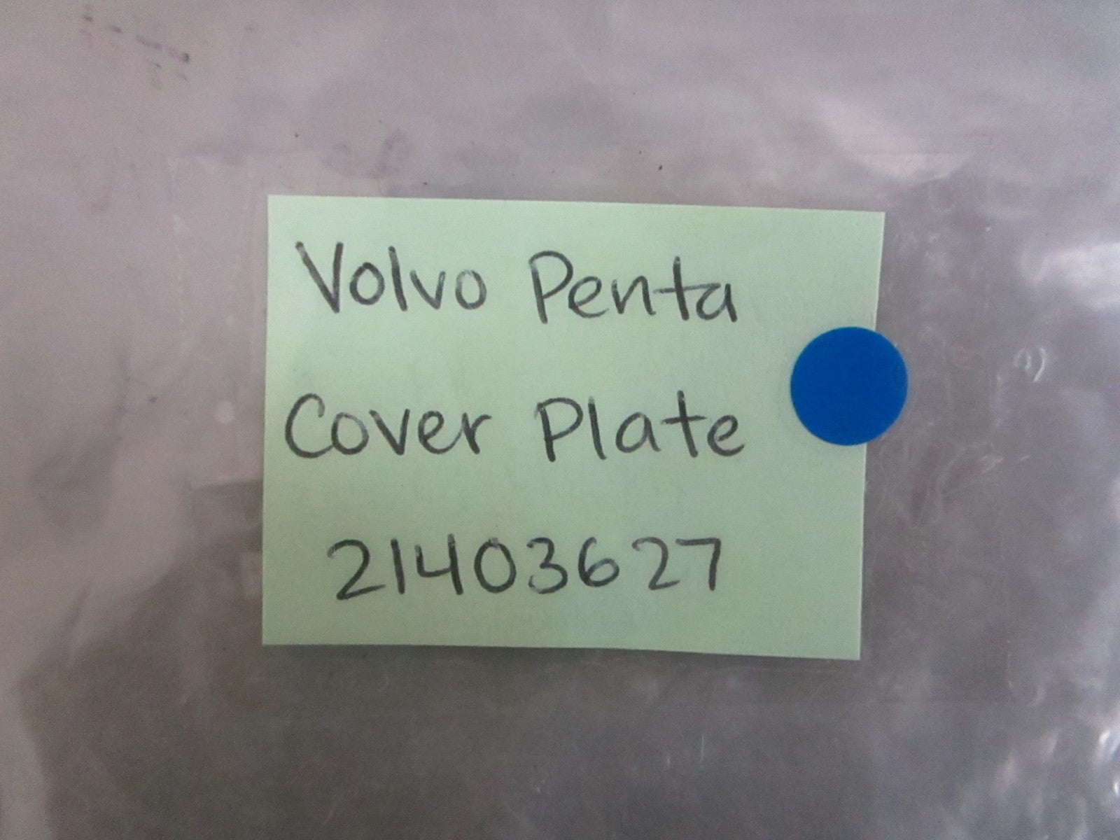 *NEW OEM* 0820 Volvo Penta Cover Plate 21403627