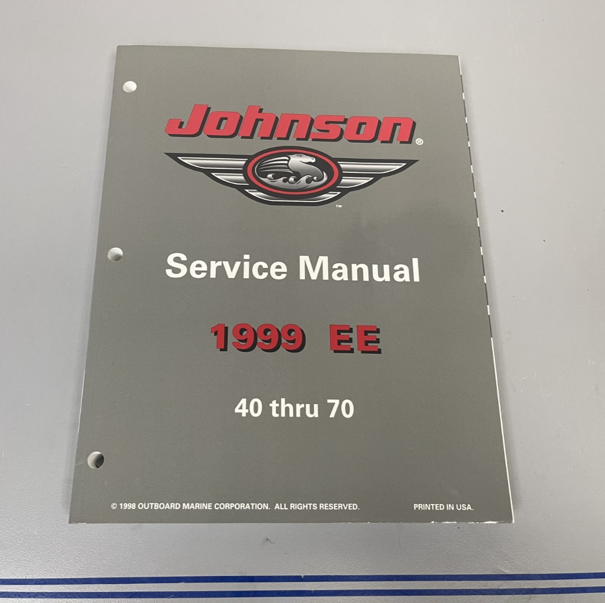 *NEW OEM* 0670 OMC Johnson Evinrude EE 40-70 HP Service Manual 787030