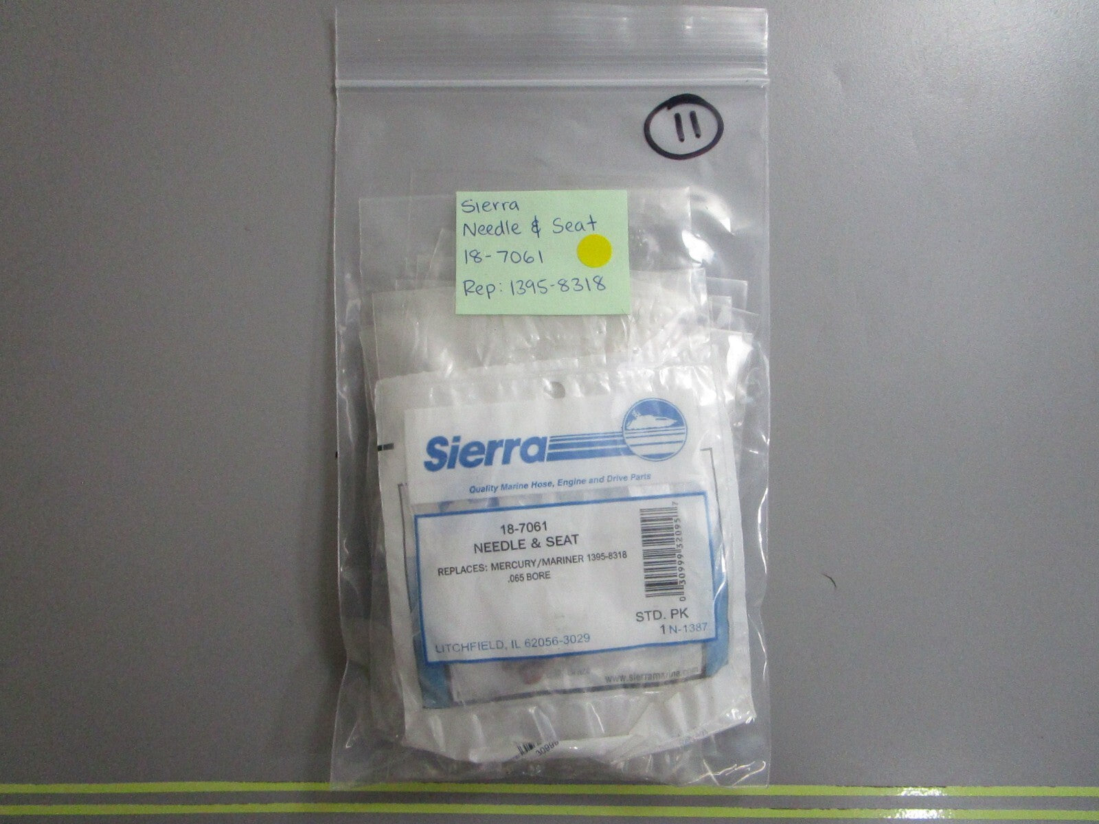 *NEW* 0810 Sierra Needle & Seat 18-7061 Replaces: 1395-8318