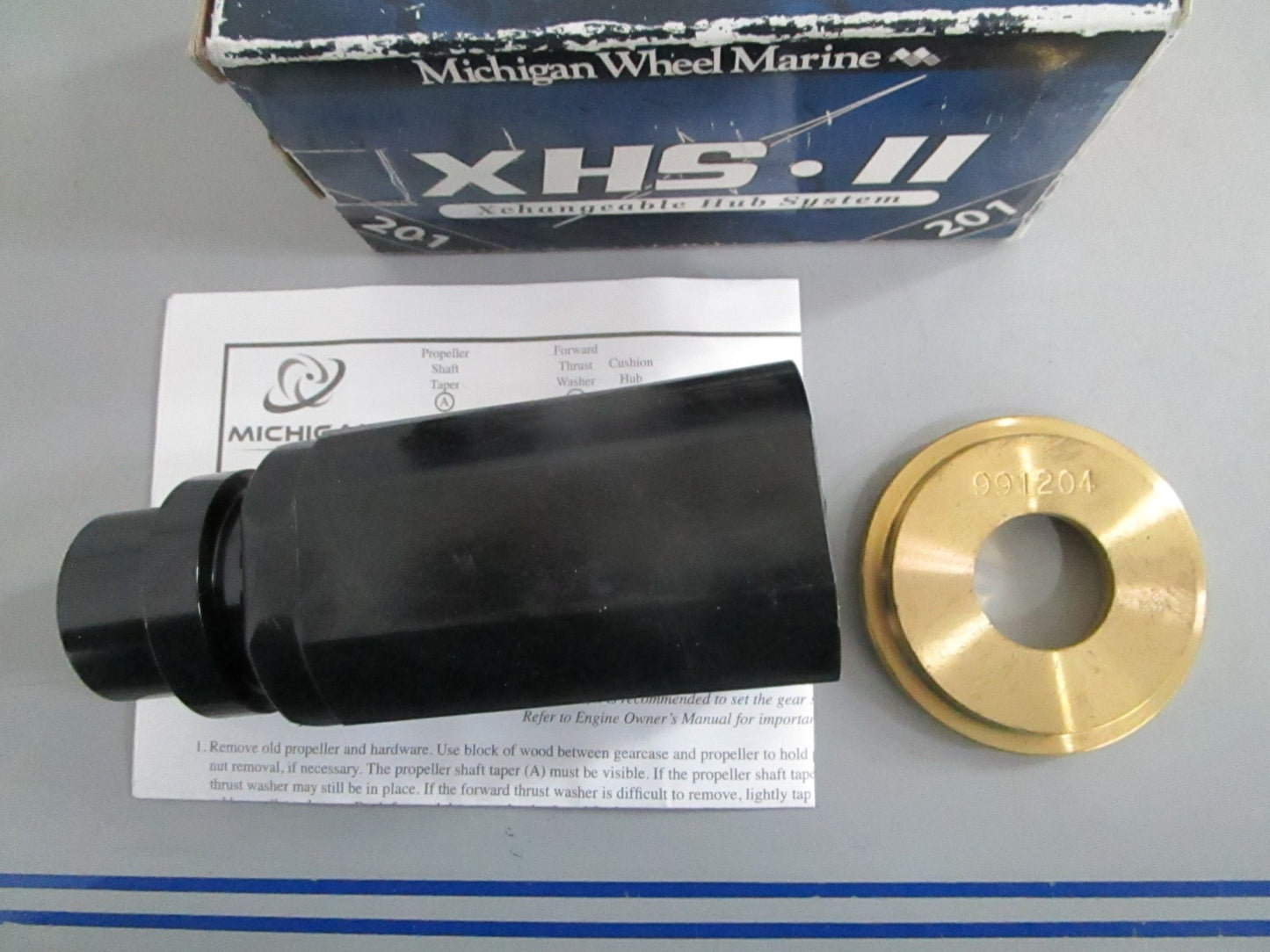 NEW 201 Michigan Wheel XHS II Hub Kit For: OMC 0820