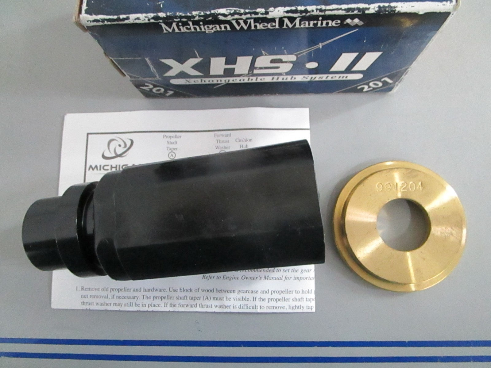 NEW 201 Michigan Wheel XHS II Hub Kit For: OMC 0820