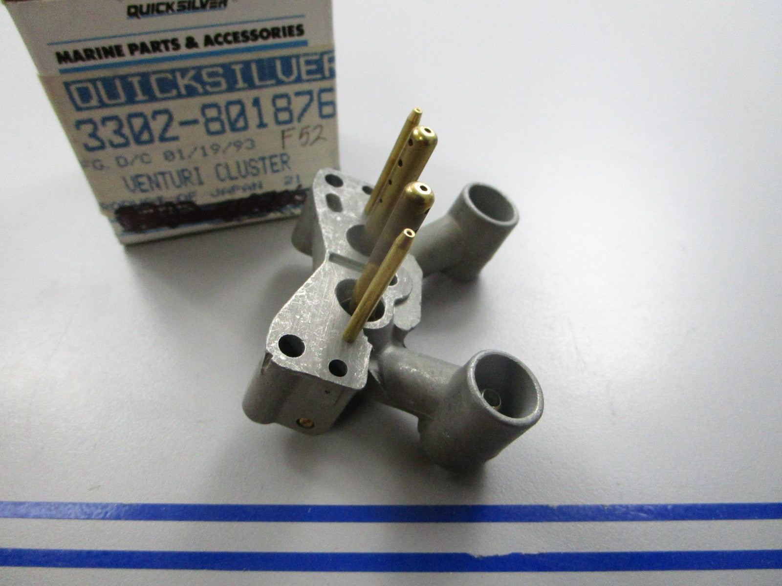 *NEW OEM* 0810 Mercury Quicksilver Venturi Cluster 3302-801876