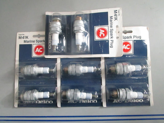NEW OEM (LOT OF 8) AC Delco M41K Spark Plug 0820