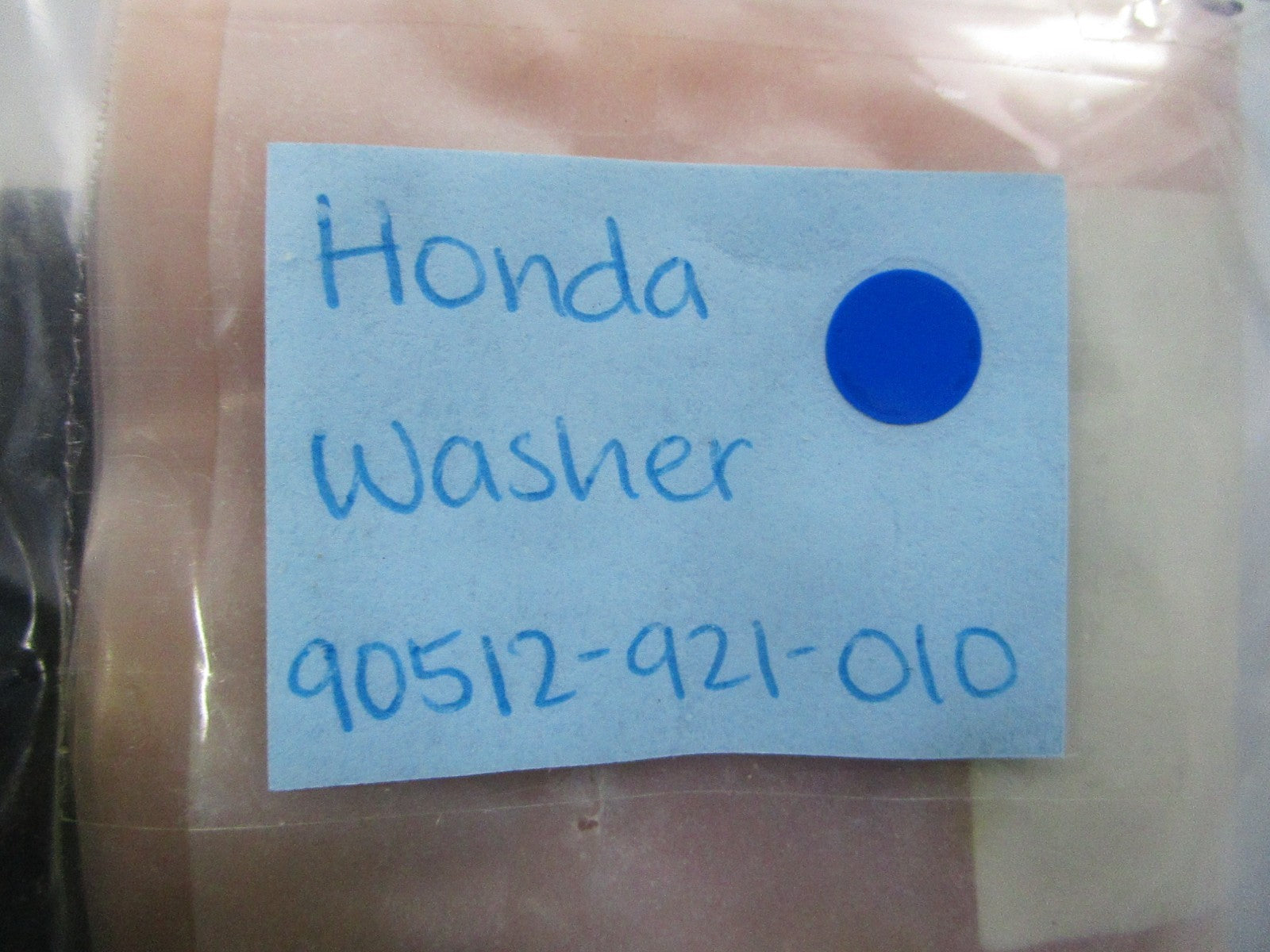 NEW OEM (LOT OF 4) 90512-921-010 Honda Washer 0810