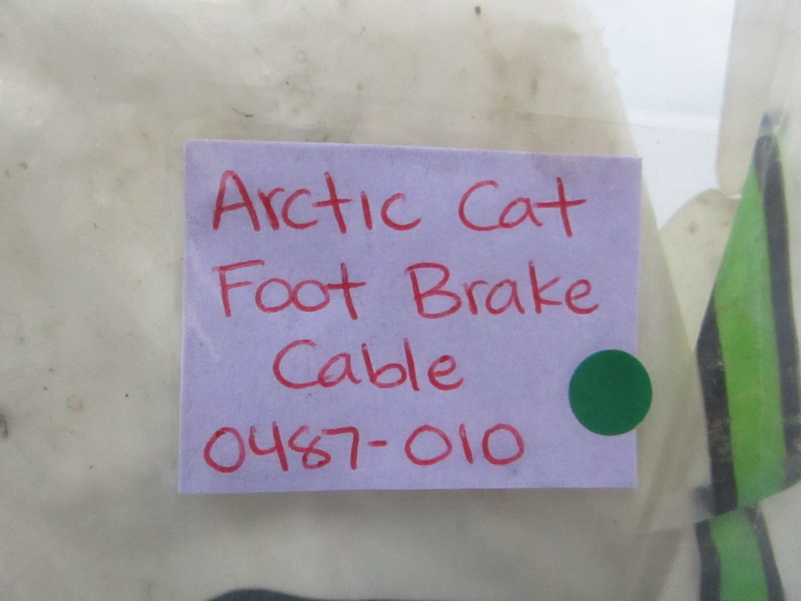 Arctic Cat NEW OEM Rear Brake Cable 0487-010 250 300 2X4 4X4 ATV NOS 0810