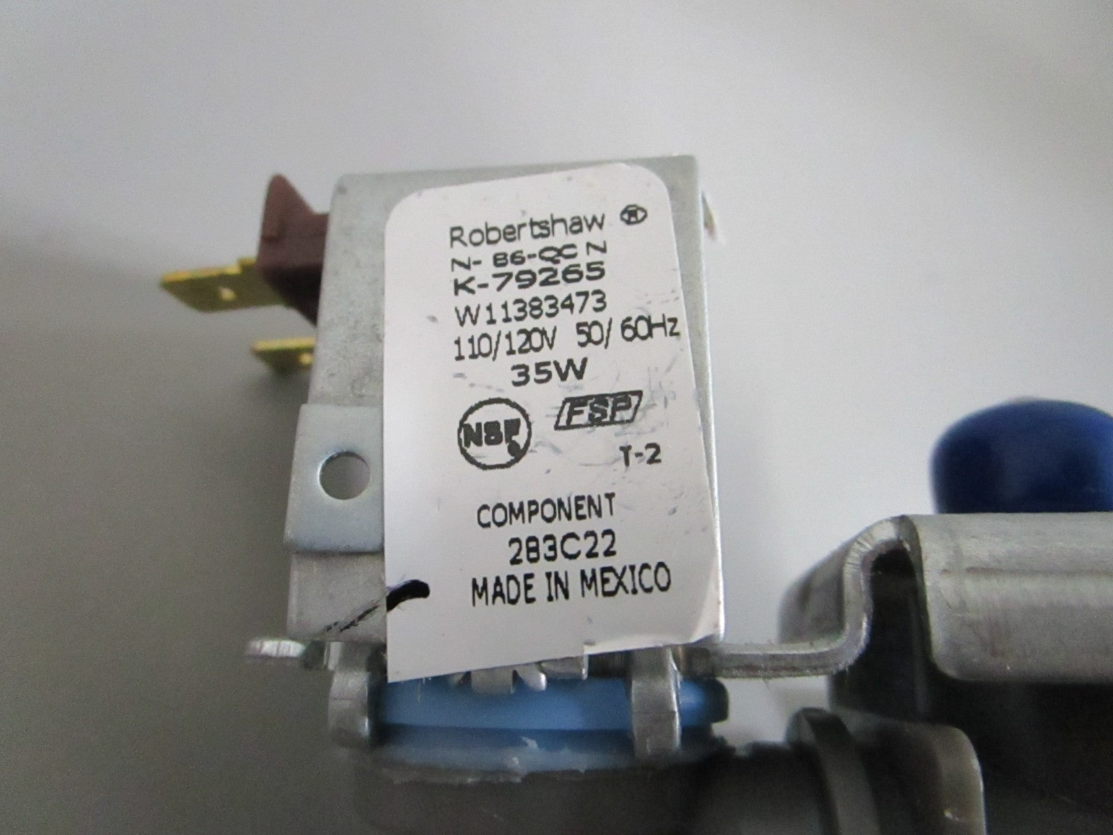 Whirlpool NEW OEM Refrigerator Water Inlet Valve W11766865 NOS Genuine 0820