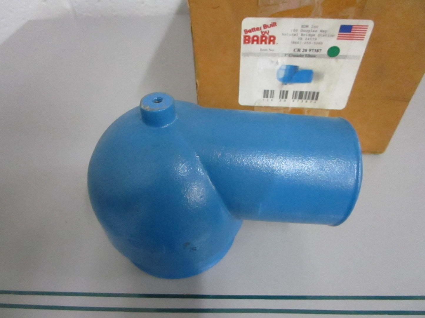NEW CR 20 97387 CR2097387 Barr 3" Crusader Elbow 0820