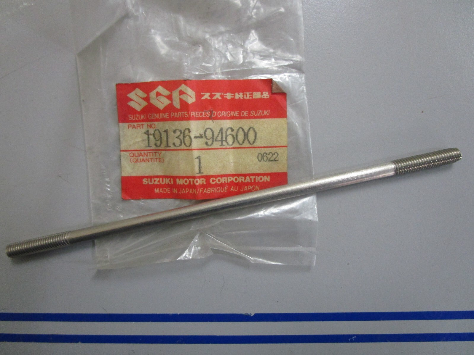 *NEW OEM* 0810 Suzuki Throttle Rod 19136-94600