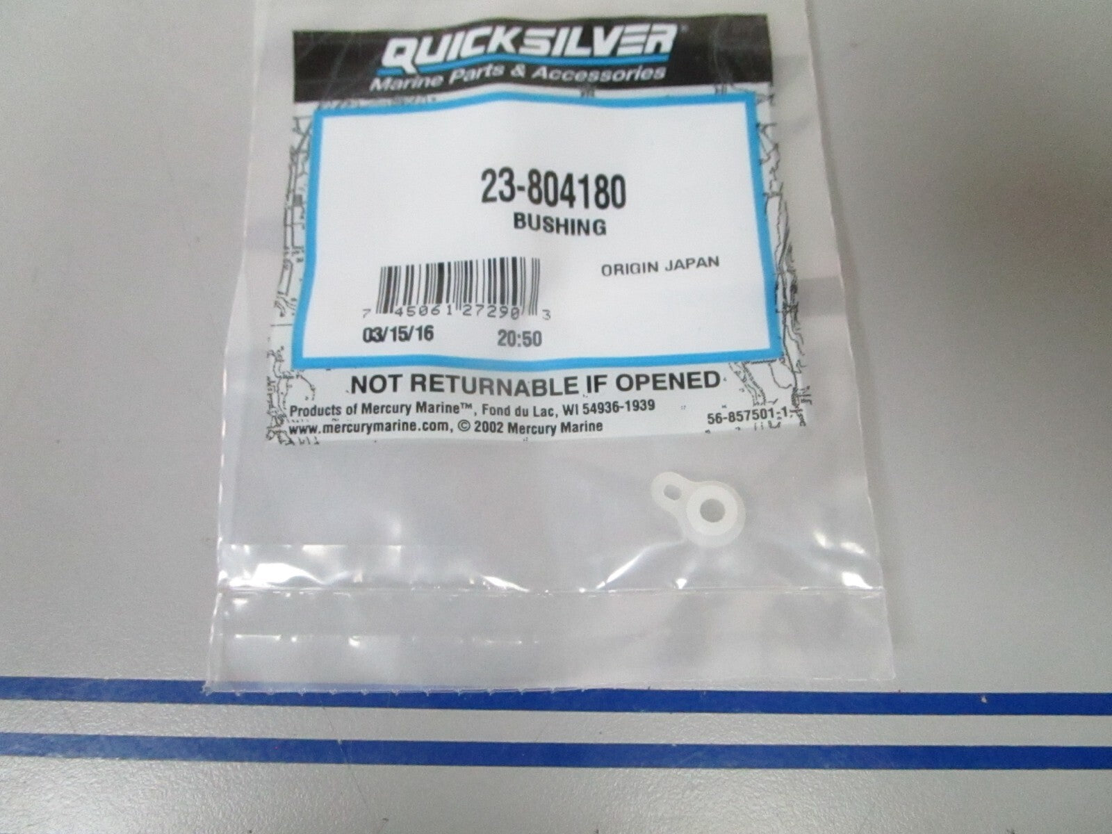 *NEW OEM* 0720 Mercury Quicksilver Bushing 23-804180