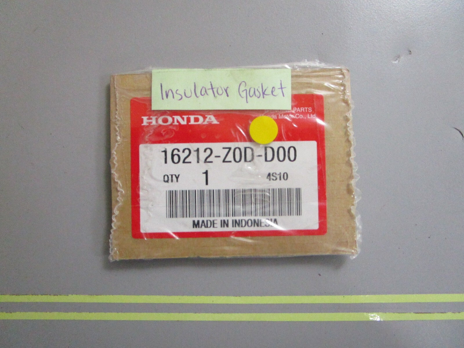 *NEW OEM* 0810 Honda Insulator Gasket 16212-Z0D-D00