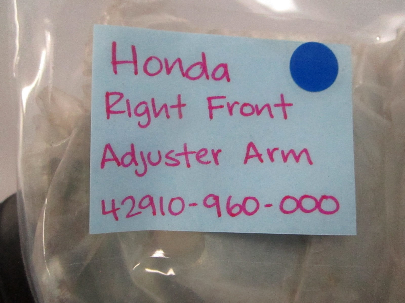 NEW OEM Honda Right Front Adjuster Arm 42910-960-000 0810