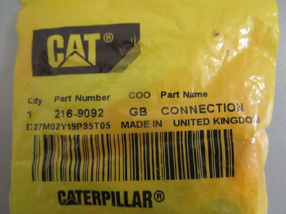 NEW OEM 216-9092 CAT Banjo Connection 0820