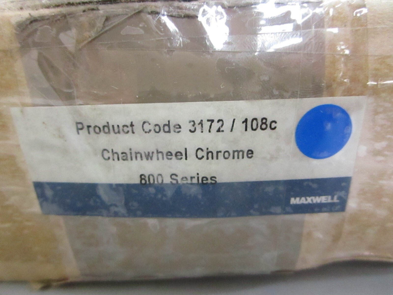 *NEW* 0820 Maxwell 800 Series Chrome Chainwheel 3172/108C