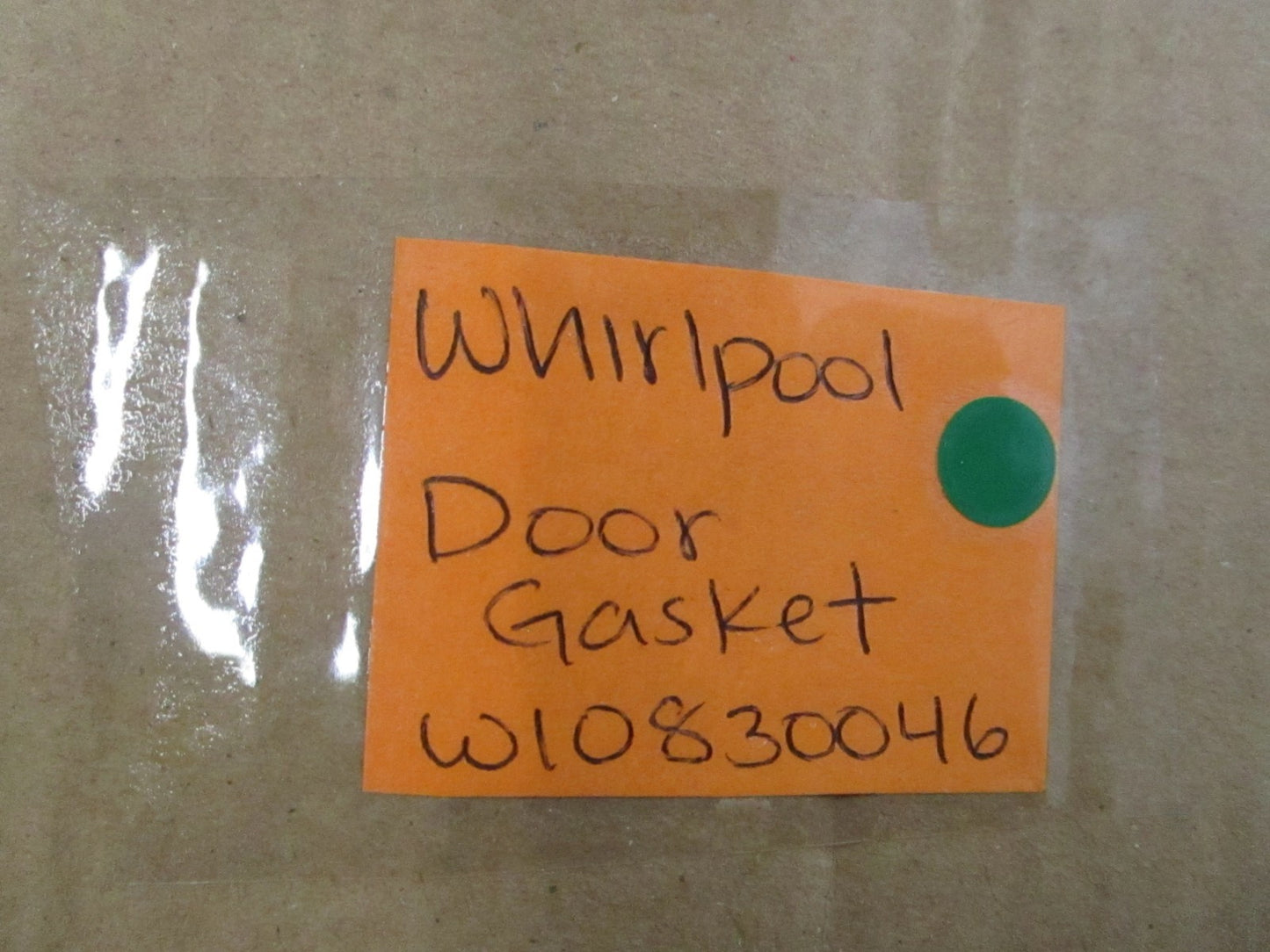 NEW OEM W10830046 Whirlpool Door Gasket 0810