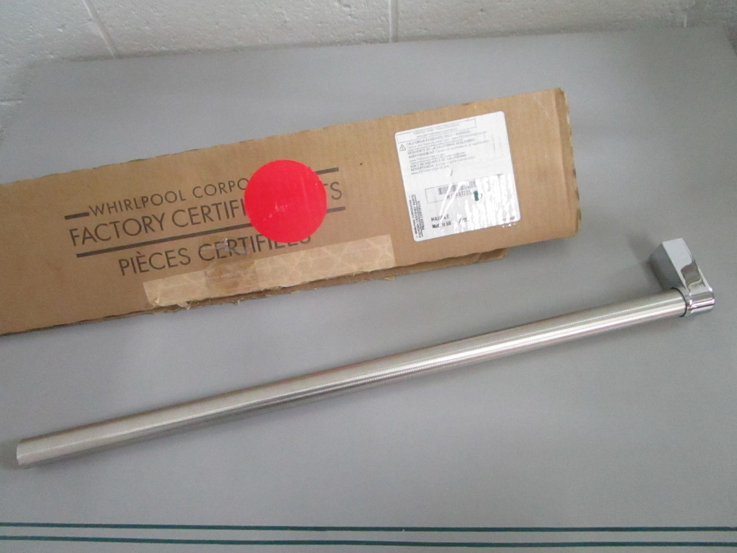 Whirlpool NEW OEM KitchenAid Refrigerator Door Handle W11497229 NOS Part 0820