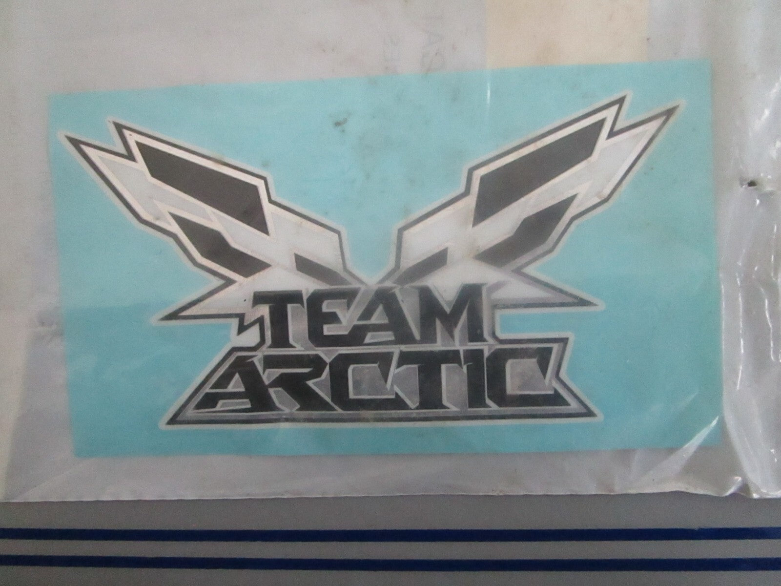*NEW OEM* 0820 Arctic Cat Team Arctic Chrome Decal 5209-019