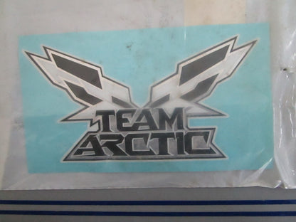 *NEW OEM* 0820 Arctic Cat Team Arctic Chrome Decal 5209-019