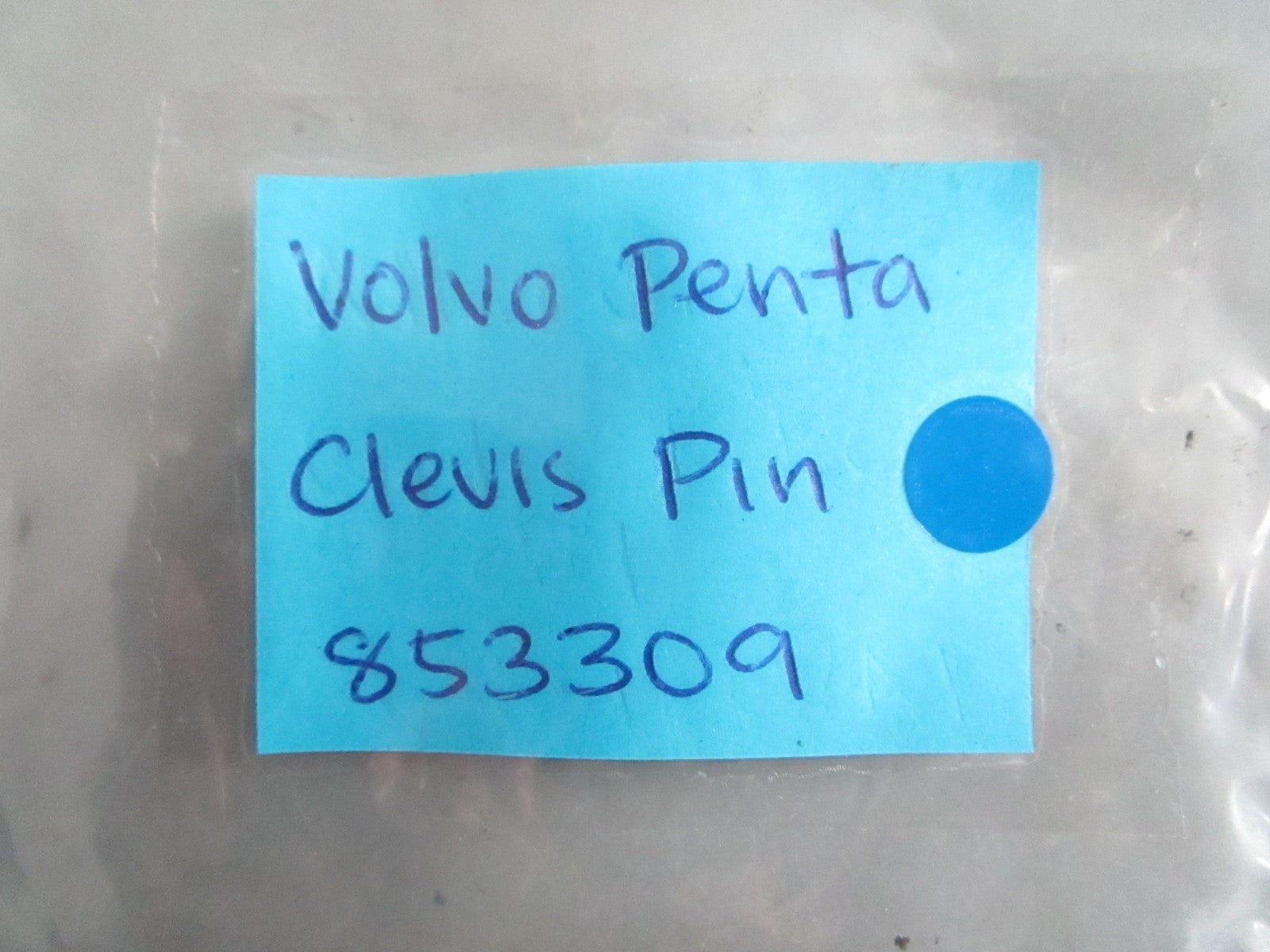 NEW OEM 853309 Volvo Penta Clevis Pin 0820