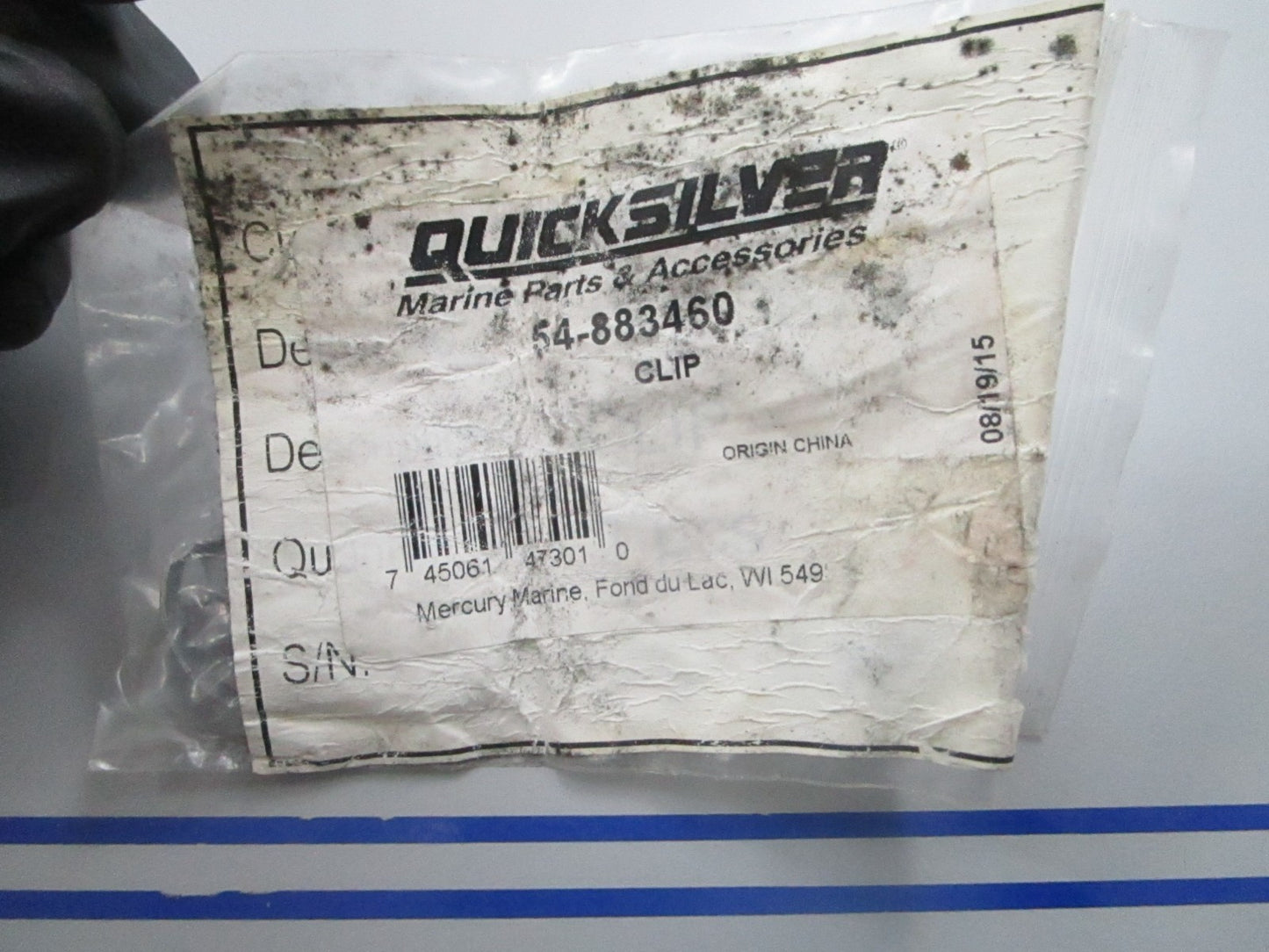 *NEW OEM* 0810 Mercury Quicksilver Clip 54-883460
